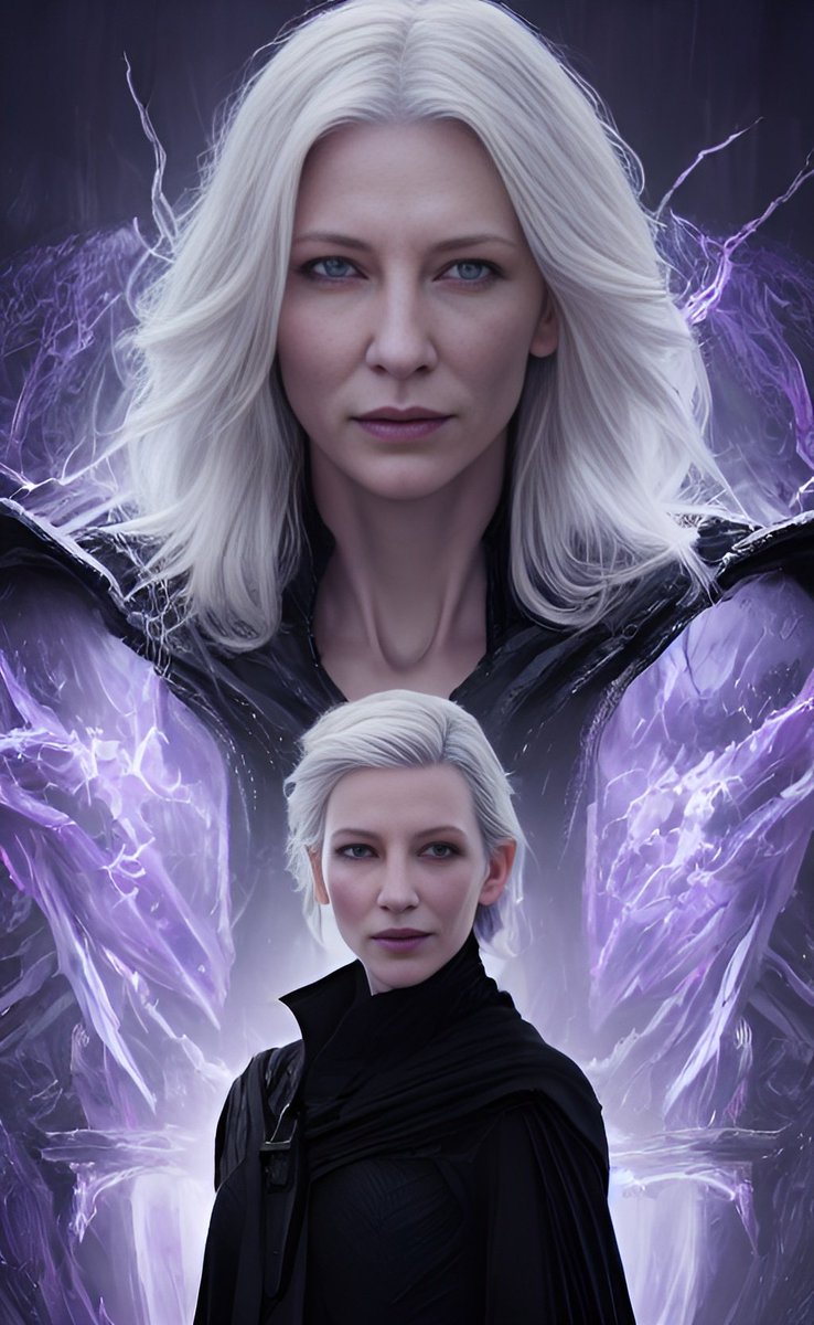 PandoraAI_App's tweet photo. If life's movie, Cate Blanchett must be the leading actress. We made avatars for Cate in different movie setting: Romance, Si-fi, Fantasy...... Which one's your favorite? 

Download #pandoraai to make yours:  https://t.co/8XfyNaBRoO

#pandoraavatar #cateblanchett #tar #netflix https://t.co/3TjZSVYe5U