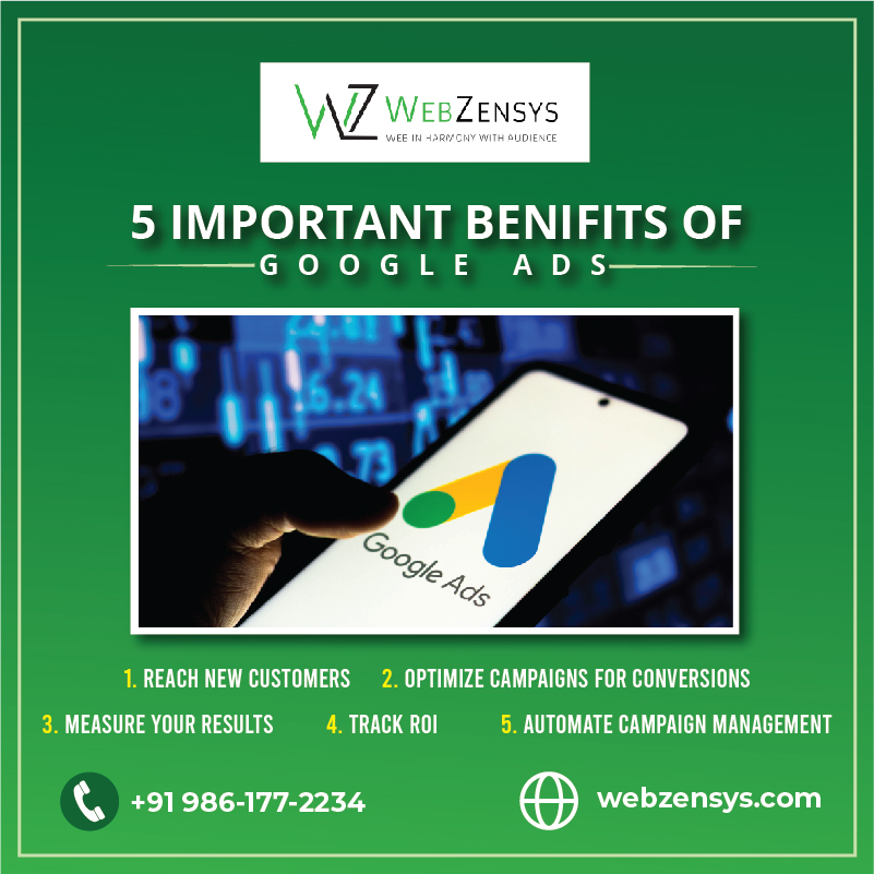 WebZensys's tweet image. Ready to take your business to the next level? Then it’s time to start using Google Ads! 
You can create targeted campaigns that reach the right audience and get maximum results. Track performance in real-time, so you know exactly which ads working and which need improvement.