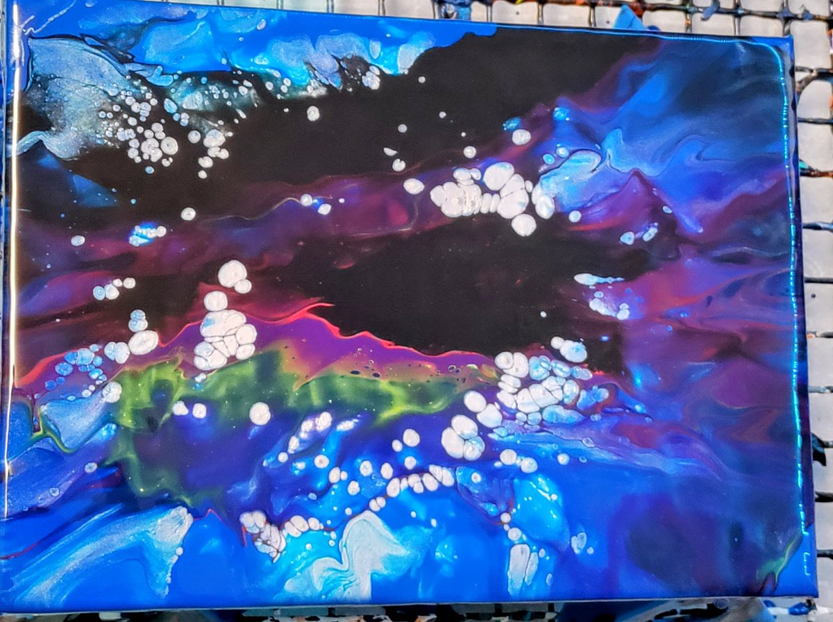 #acrylicpainting #art #blue #black #fluidart #acrylicpouring #purple #wallart #painting #forsale