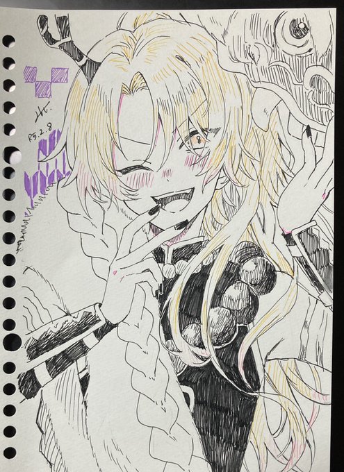 柴田さん(@sbt_m18 )にまたまた描いていただいちゃいました…!!!!🌟くん顔がいい………すき…………… 