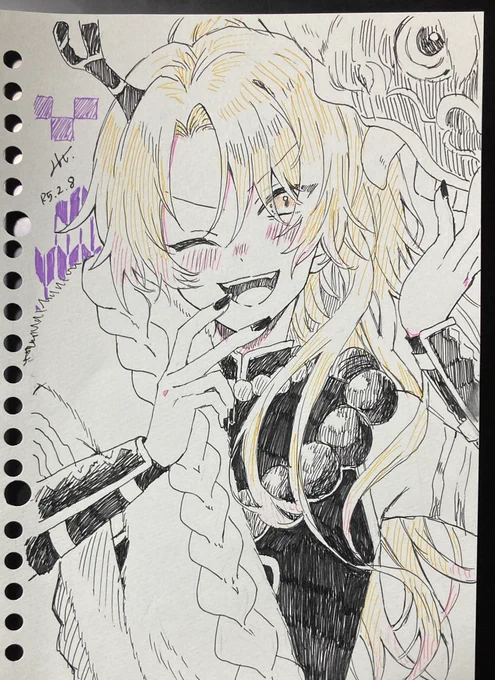 柴田さん(@sbt_m18 )にまたまた描いていただいちゃいました…!!!!🌟くん顔がいい………すき…………… 
