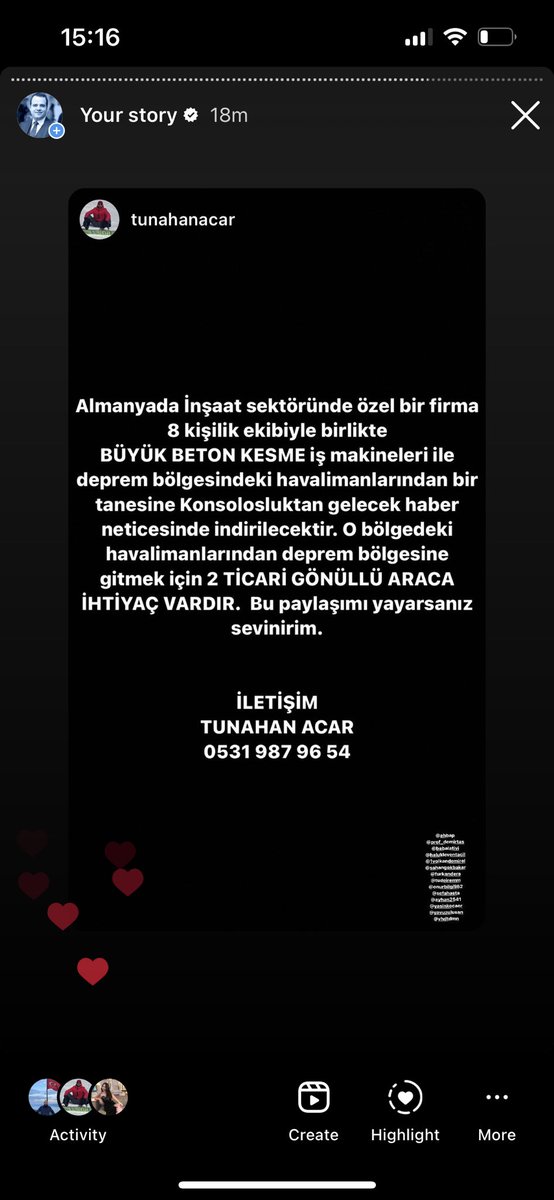 Bakın Çok önemli bir şey BULDUM 

Dış işleri Bakanlığı HEMEN çözelim bunu 

Almanya’da BETON KESME Makinası ile gelmek istiyor. Hemen sınırdan geçirelim

Ben Cumhurbaşkanlığı İletişime de hemen whatsappden göndereceğim.

Hadi hemen hemen 😞😥