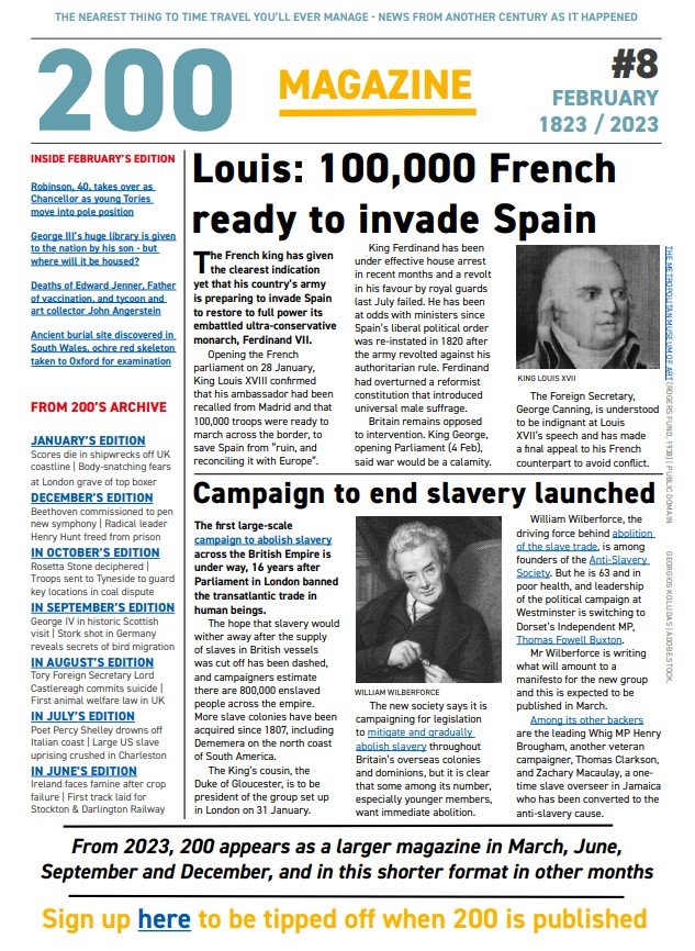 Reporting the news from 1823 tweet media