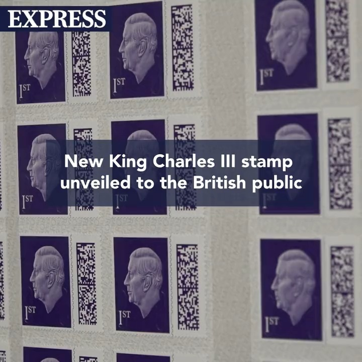 Daily Express on Twitter "A new stamp showcasing King Charles III as