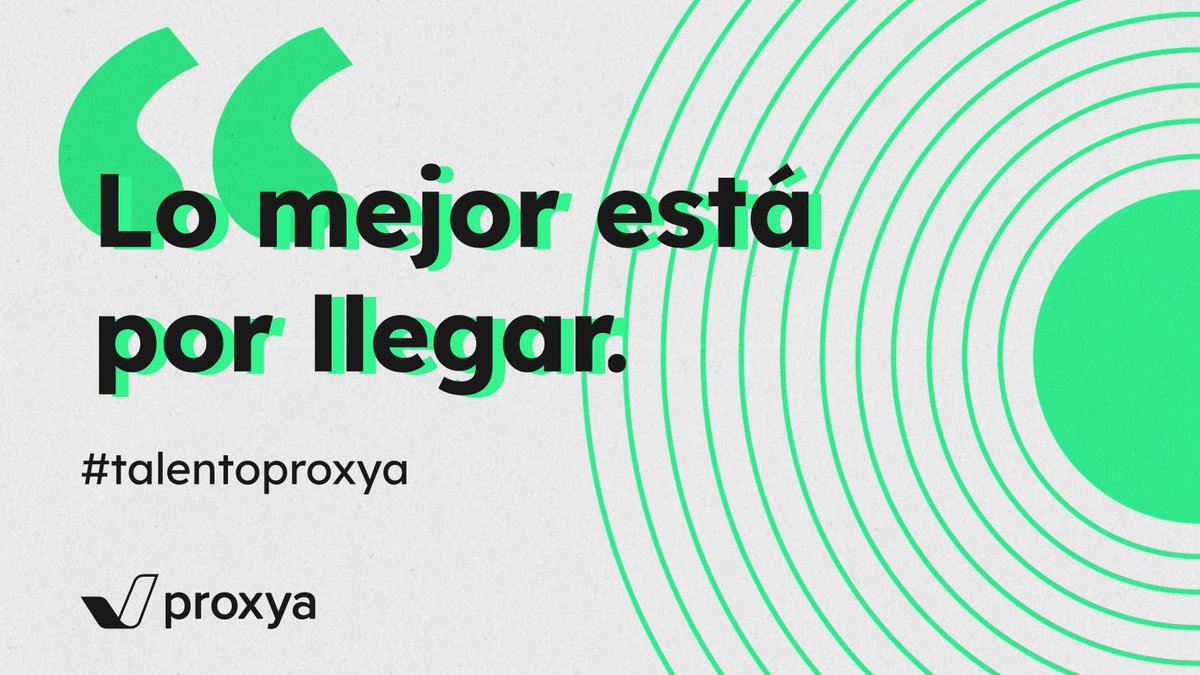 proxyaTI's tweet photo. ¡Ampliamos #equipo!🙌
🚀¿Quieres impulsar tu carrera profesional? Entonces, echa un vistazo a algunas de las vacantes que tenemos activas en nuestra web ⤵️
#talento #empleo #talentoproxya #equipoproxya https://t.co/3gNCDR9hjv