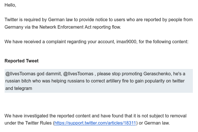 fella9001's tweet photo. @imax9000 Well done, @thefeyd , @Official_NAFO, @TiyStick , I see you hate me even more than the actual russians and their assets like @ClareDalyMEP and @max_katz 🫠🫠🫠 https://t.co/aXkeJUNBlu
