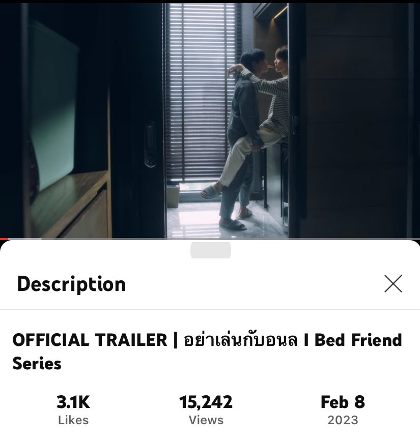 KrisSRPJS's tweet photo. 15K views and counting!!

Trailer Bed Friend 
#ตัวอย่างอย่าเล่นกับอนล https://t.co/v6149nHPyv