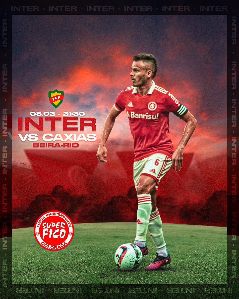 SuperFico1977's tweet photo. DIA DE INTER 🇮🇩🔥
Pela 6ª rodada do Gauchão, o Inter joga contra o Caxias, às 21:30, no Estádio Beira Rio! 🏟
Vamos apoiar em busca de +3 pontos! 👊🏼
⚪️🔴 VAMO VAMO INTER!
#SuperFico #SuperFico1977 #SempreAoLadodoInter #SportClubInternacional #TorcidaOrganizada #Gauchão2023 https://t.co/JBK6nPoLk8