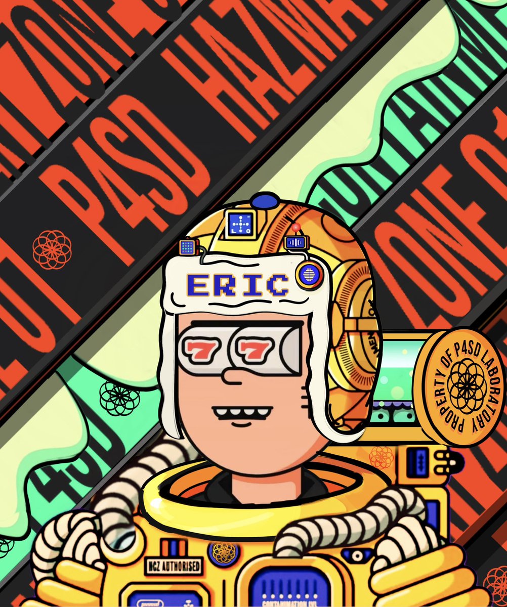 KenFt77's tweet photo. To round out the โHaz-Hats for Hazmatsโ series ๐, I present 3 variations of @ericpaulj โs Hazmat with a few #HackPack details peppered in. @ThePossessedNFT #HCZ01 #P4SD #Posse https://t.co/Ykue5FZ0Ca