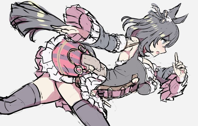 上半身と下半身のバランス調整してました 