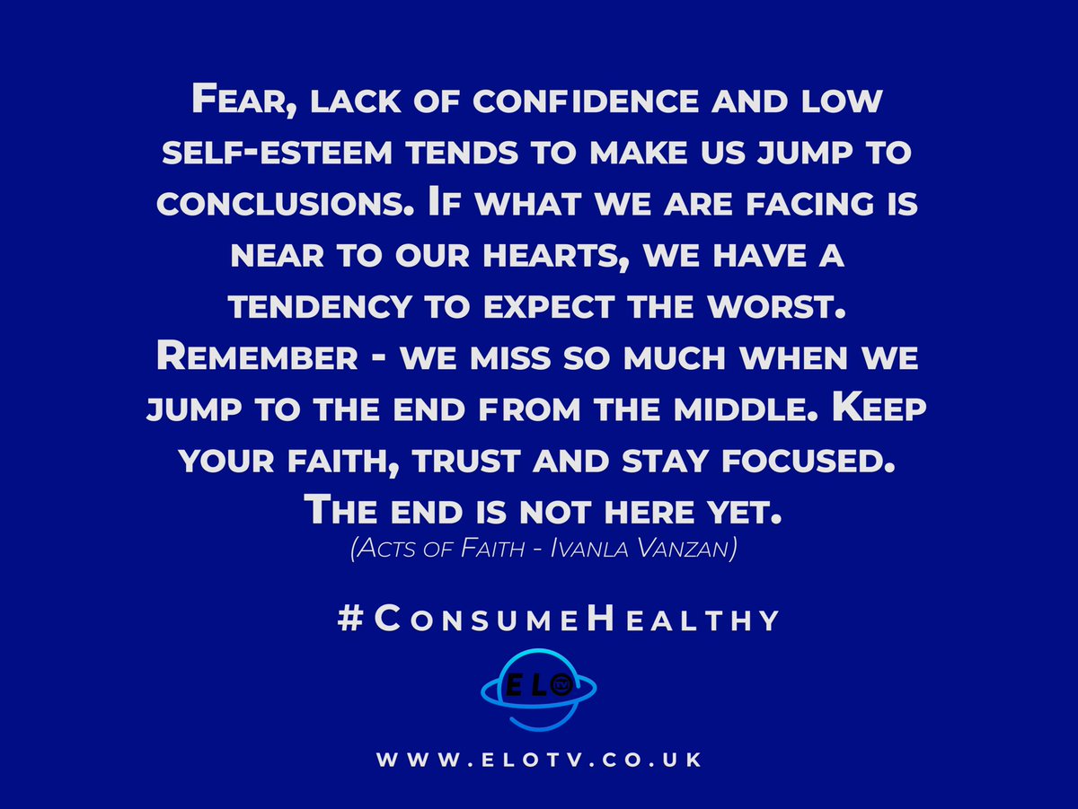 #ConsumeHealthy Today 8.2.23
elotv.co.uk