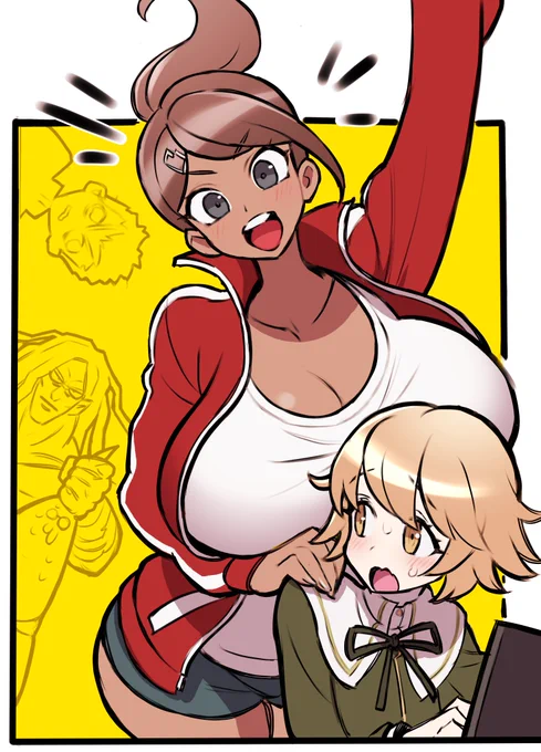 ダンガンロンパ1クリアした記念絵
ネタばれ踏まずにできて良かった… 