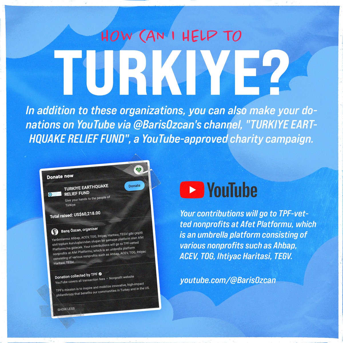 What is happening in Türkiye?

<a href="/ahbap/">Ahbap</a>

ahbap.org/disasters-turk…

<a href="/AFADBaskanlik/">AFAD</a>
 
afad.gov.tr/deprem-bagisla…

#earthquake #help #helpturkey #hatay #kahramanmaraş #malatya #disaster #turkey