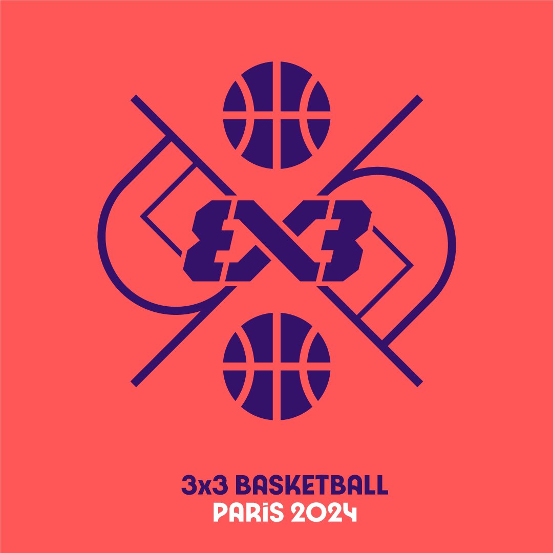 AUX ARMEEEEEES  🎶🇫🇷

Voici le blason du 3x3 pour les Jeux Olympiques de <a href="/Paris2024/">Paris 2024</a>.