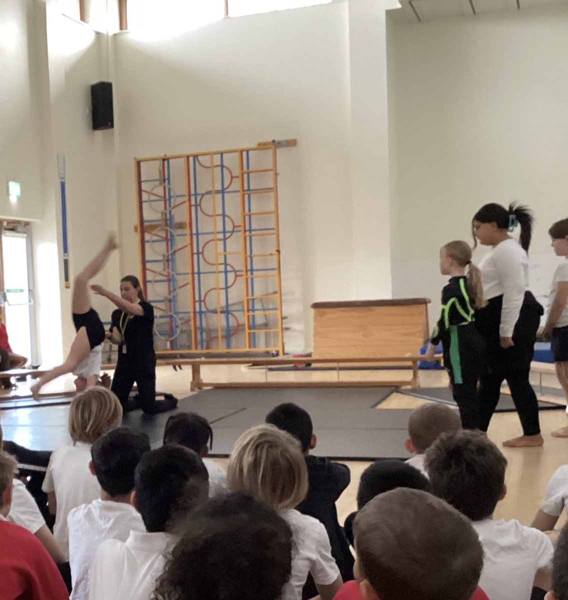 MoorlandsHudds's tweet image. Year 5 have loved learning different gymnastics skills and we enjoyed watching the lunchtime club perform #MPSPE #MPSYEAR5