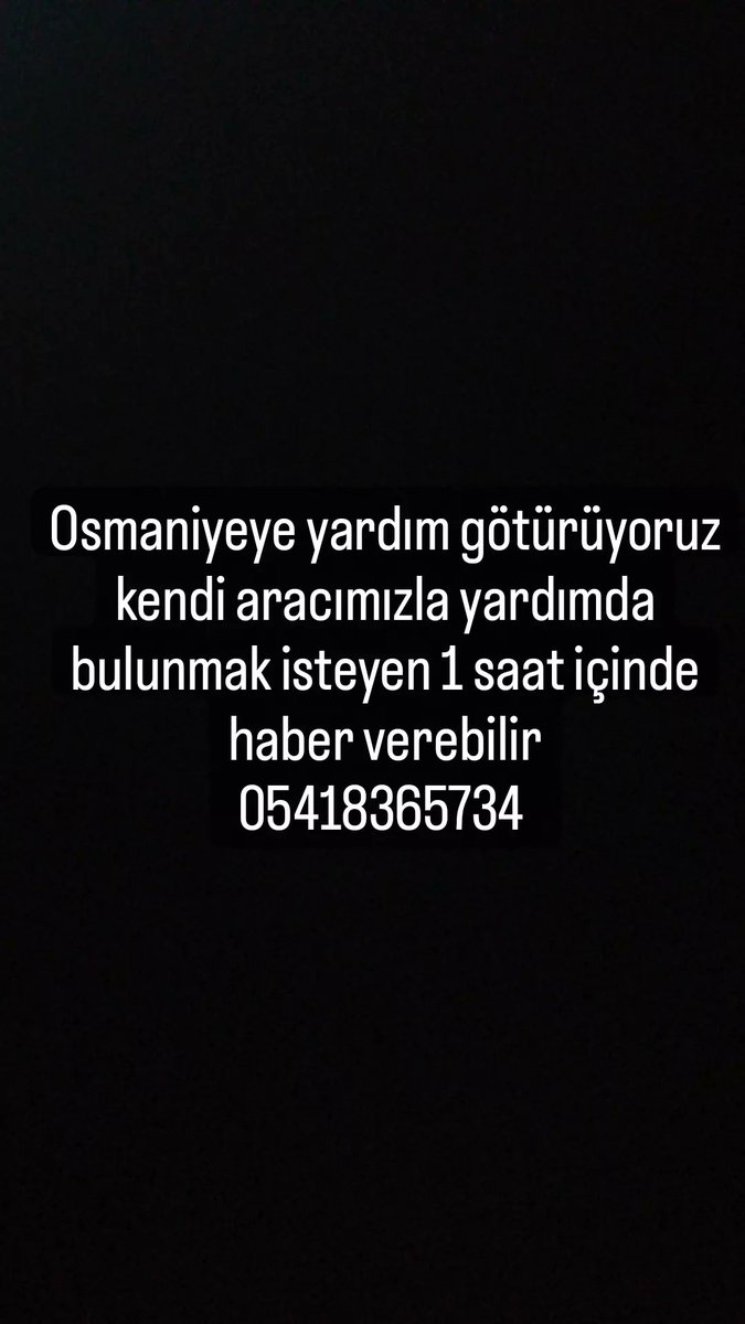 Kadirliden kalkacağız 2 arabayla #deprem #OsmaniyeDeprem