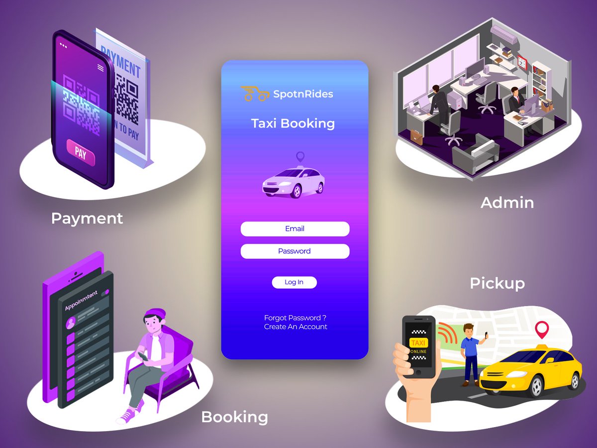 spotnrides's tweet photo. SpotnRides ride-sharing app allows users to easily book rides, track their driver, and make payments from their mobile phones.

For more details, visit: https://t.co/1C9xv7nuHQ

#lyftclone #lyftcloneapp #spotnrides #ridesharingapp #lyftclonescript https://t.co/bVKUiViabS