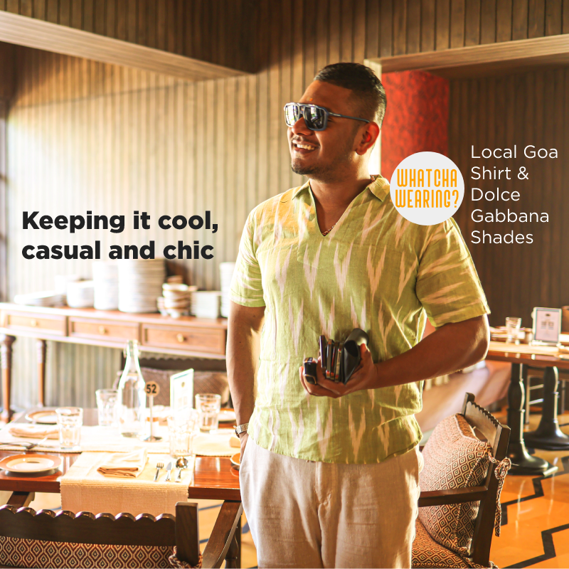 sushantgjabare's tweet photo. When in Goa, dress in colours and dress for the summer ☀🕶🌊
Stylist: Nazneen Parmar
#SushantGJabare #CoolForTheSummer #BeachVibes #Goa #Fashion #GoaStyle #OOTD #Inspiration #Style #WhatchaWearing #WearItLikeYouMeant #Outfit #PassionForFashion #BestOutfits https://t.co/iIYEPFwB9F