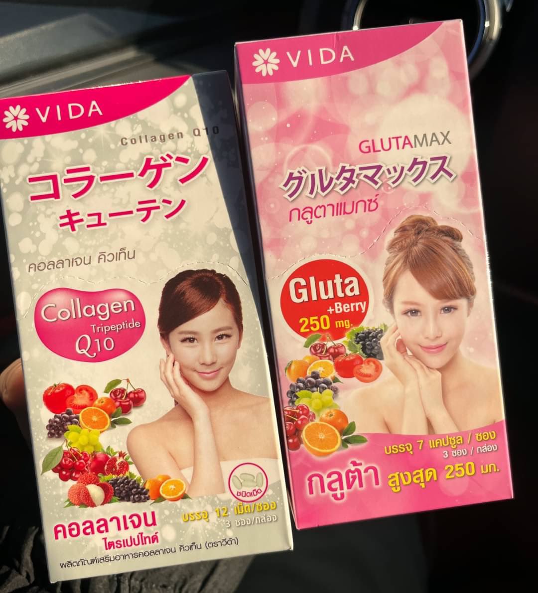 privmeime_'s tweet photo. ตอนนี้ชอบผิวตัวเองมาก รู้สึกว่าผิวใสขึ้น เม่ดูแลตัวเองด้วยการทาครีมและทาน Vida Collagen Q10 กับ Gluta Max คือรู้สึกได้ว่าผิวลื่นขึ้น ไม่ค่อยโทรม เพื่อนทักมาผิวใสขึ้น ตื่นเต้นสุดๆ555555 ใครอยากลองทานอาหารเสริมสักตัวอยากให้ลองสองตัวนี้ดูนะเวิร์ค #Glutamaxthailand #VidacollagenQ10 https://t.co/fSyfBSiMly