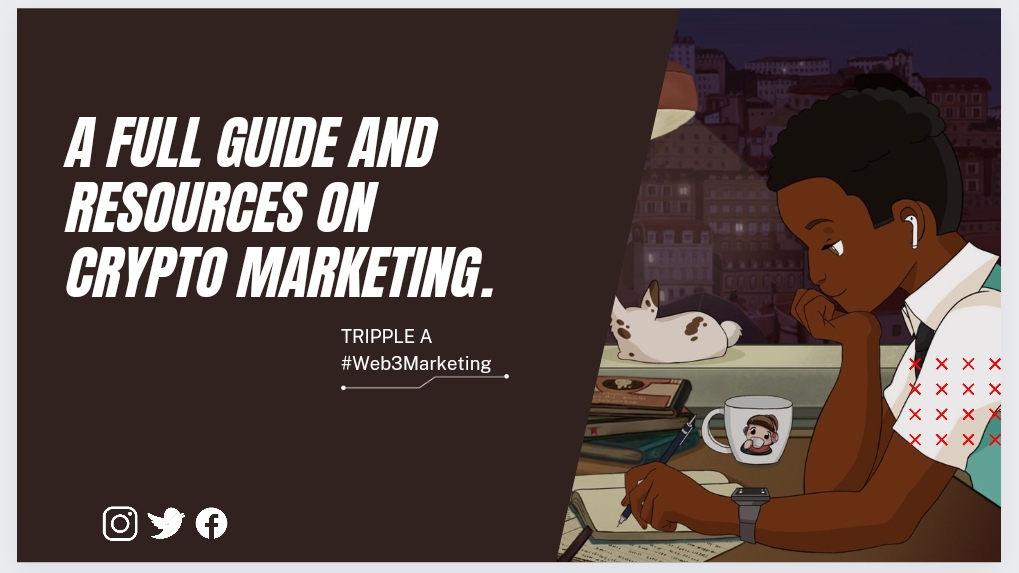 pro_aactive's tweet image. Products without marketing will exist in isolation.

Web3 project has yet to crack the adoption code. Find the code and you&apos;ll become exceptional.

Here is a step-by-step guide to crack the code of web3 marketing. Free resources included. 👇

A thread of threads 🧵