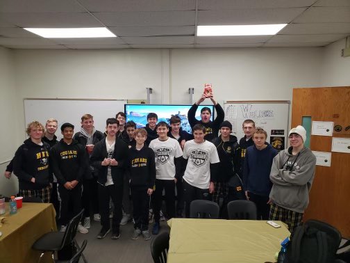 HFLSwim_Dive's tweet photo. It’s Sectional Prelims day for HFL Swimming!  Time to bring it boys! A big team breakfast to start the day this morning. https://t.co/RVcxwEVVYx
