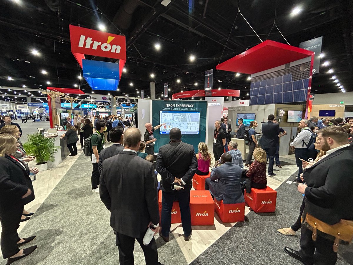 wstelz's tweet image. The first day of #DISTRIBUTECH23 was a hit! Sessions highlighted the possibilities with #DistributedIntelligence, explored the power of #Data and shined a light on the future of #Energy. Come say hi in @ItronInc booth 2514 on day two!