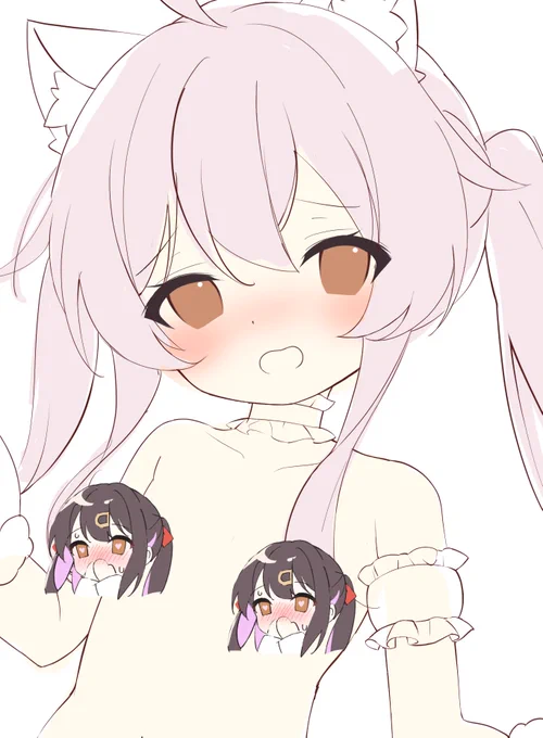 がんばって描いとる 