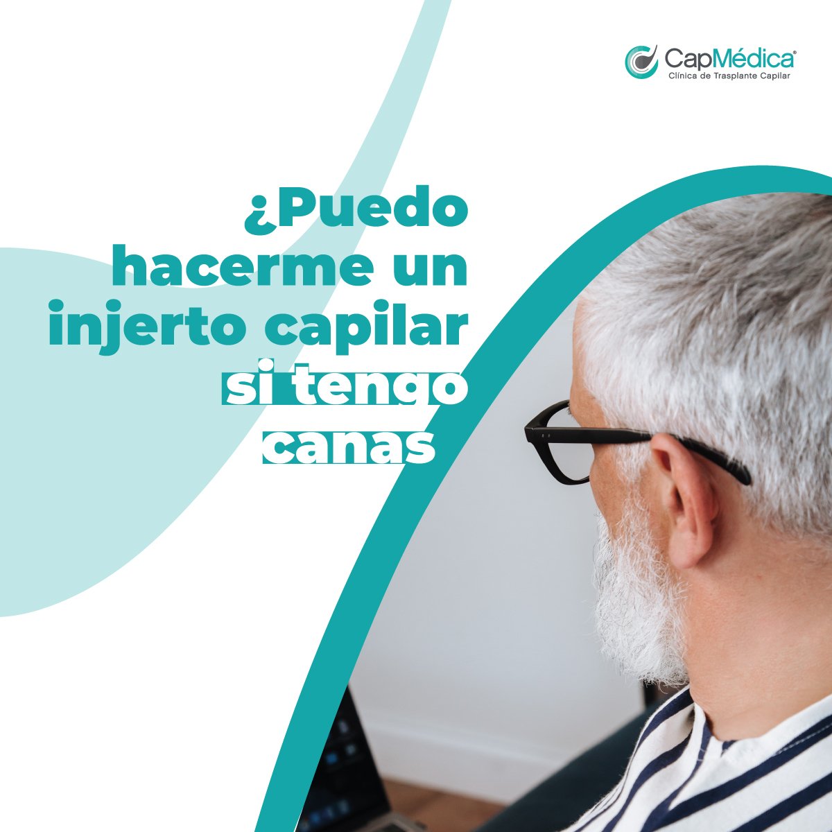 CapMedicaLP's tweet photo. ¿Quieres hacerte un implante capilar pero tienes canas 🤔?

¡No importa! Podrás hacértelo sin problema alguno, eso sí, ten en cuenta que si se escoge un cabello canoso el pelo nuevo te saldrá con cana. 

El pelo implantado mantiene las mismas características que el de origen. https://t.co/C0QbCpVirS