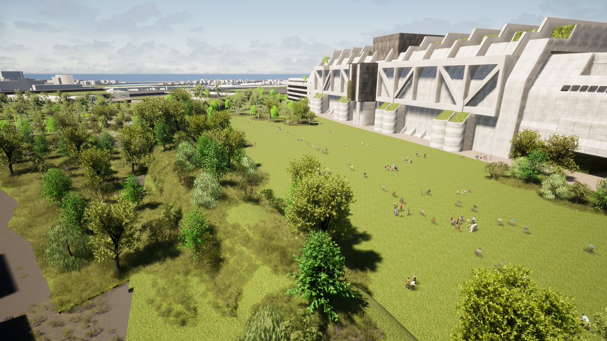 BovingRoland's tweet photo. Grüne #Transformation eines Verkehrsmolchs mit 240.000 Autos am Tag #Autobahnüberbauung #A100 #Lebensraum #Stadtraum #Berlin #StadtNeuDenken #ICC #Autobahndeckel #Bürgerpark #Westkreuzpark #Stadtentwicklung #StadteingangWest https://t.co/nEhSUxGrKS