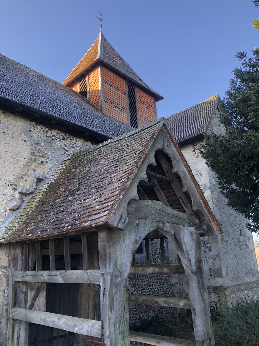 muninnherself's tweet photo. First #churchproject trip for some time. @claudius_me and I went to All Saints #MonkSherborne, where #JaneAusten’s brother George (1766-1838) is buried in an unmarked grave. He was disabled and lived with a family in the village. The church looks great - but sadly it was locked. https://t.co/mpeg5bYQ1G