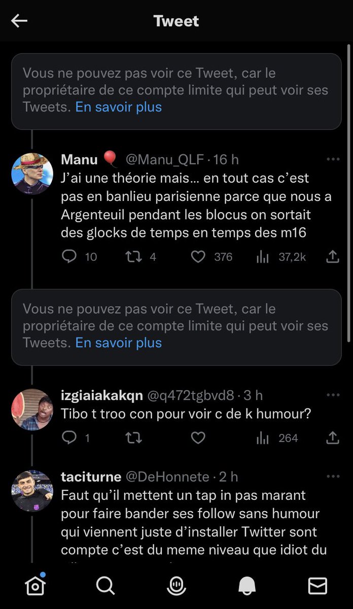 DeHonnete's tweet photo. @fadjop_ @q472tgbvd8 @cpastibo @Manu_QLF C’est moi le vexé ? https://t.co/DrT0t6PEOw