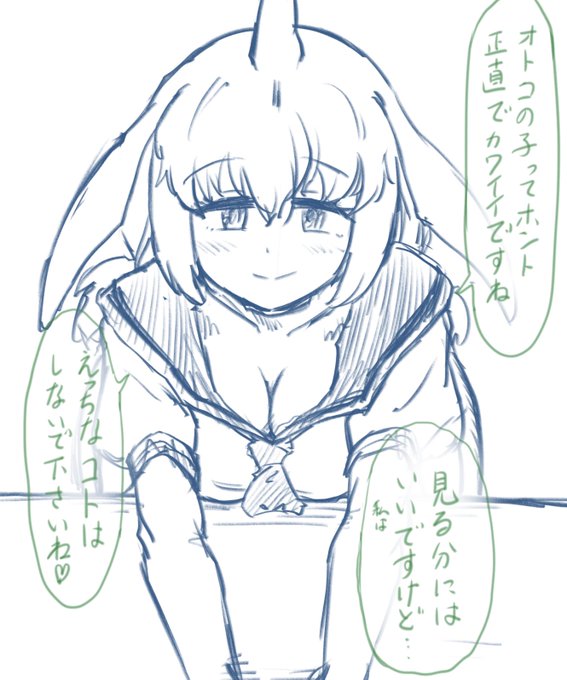 イルカフレンズでナルカちゃんだけ何度描いてもボツになる 