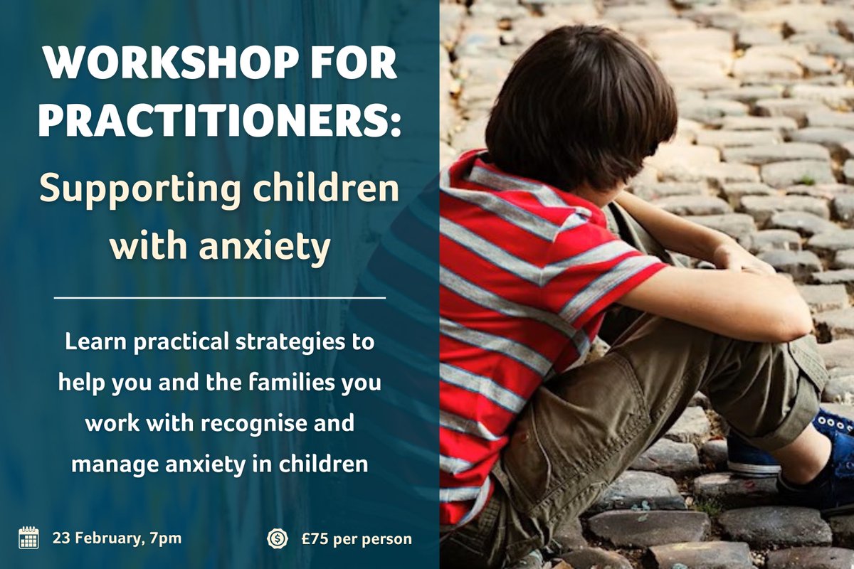 If you work with children who struggle with anxiety, join <a href="/contactfamilies/">Contact</a>' online workshop on 23 February to learn practical strategies that will help you and the families you support to better recognise and manage their condition.

Get your ticket 👉 bit.ly/AnxietySENDWor…
