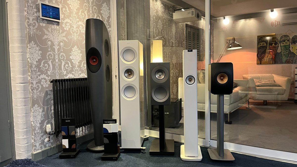 martinshifi's tweet photo. @KEFAudio at Martins #hifi experience the range and audition your next #speaker
#audiophile #kefblade #ls60 #meta https://t.co/HiKnKTp2Nc