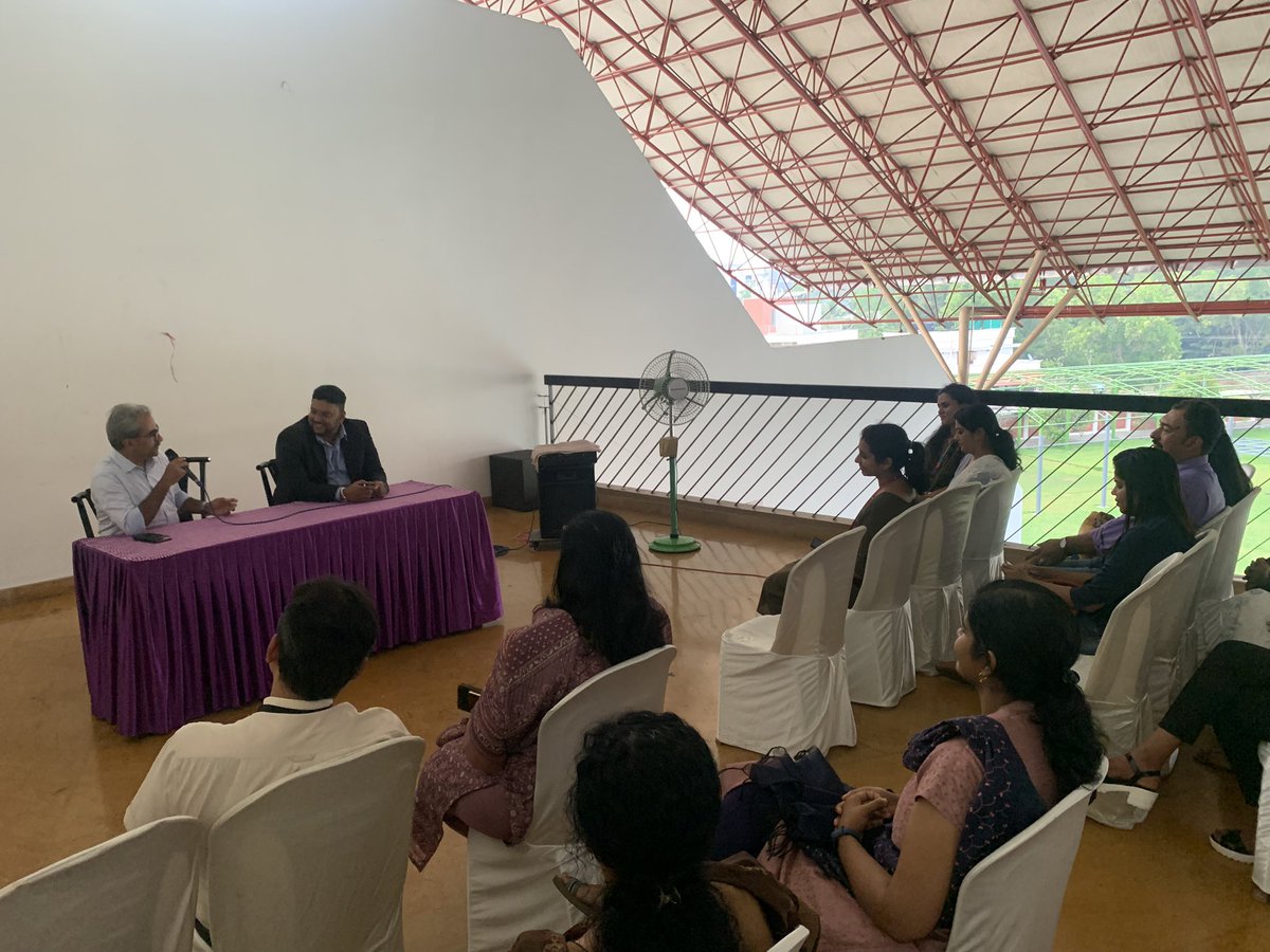 anisharavind's tweet photo. Mr. Dinesh Thampy and Mr. Amit Antony in a #FireSideChat on #HR’s role in attracting and retaining #HighPo #Talent - organized by #InfoparkGroup of @nipmkerala at #RECCAAClub, Ernakulam, Kerala
#Leadership #HRCommunity #WednesdayClub @NIPMINDIA https://t.co/IFV3ulWtmA