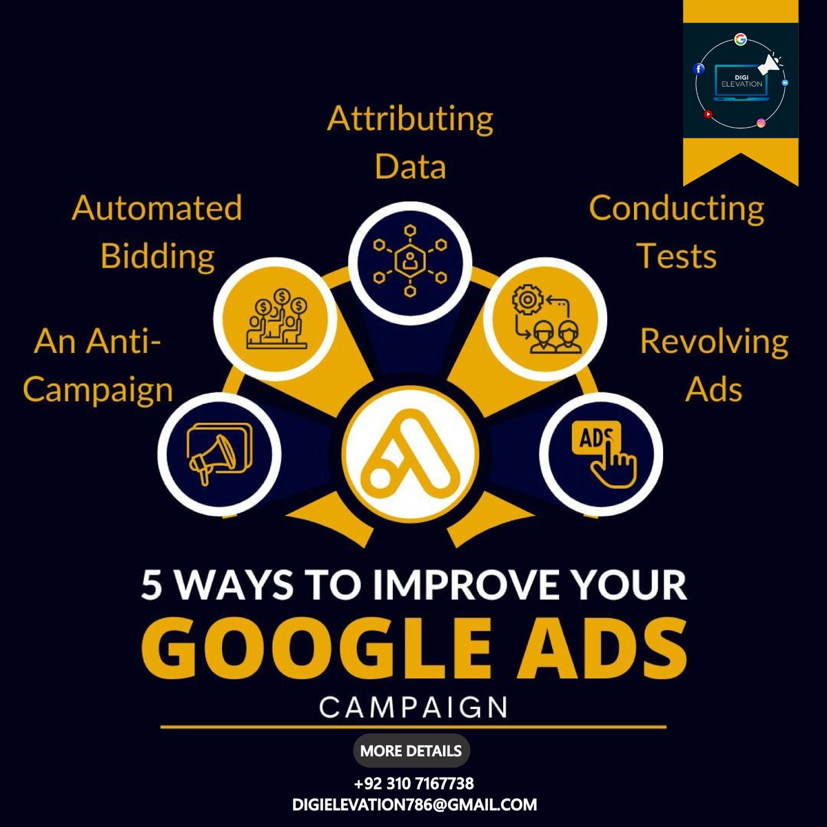 A Google Ads campaign is a worthwhile investment due to its ability to reach virtually unlimited, targeted audiences at a relatively low cost
#googleads #googlepixel #googlereview #googleadwords #facebookmarket #googlemarketing #SEO #Youtube #googleadwords #searchenginemarketing