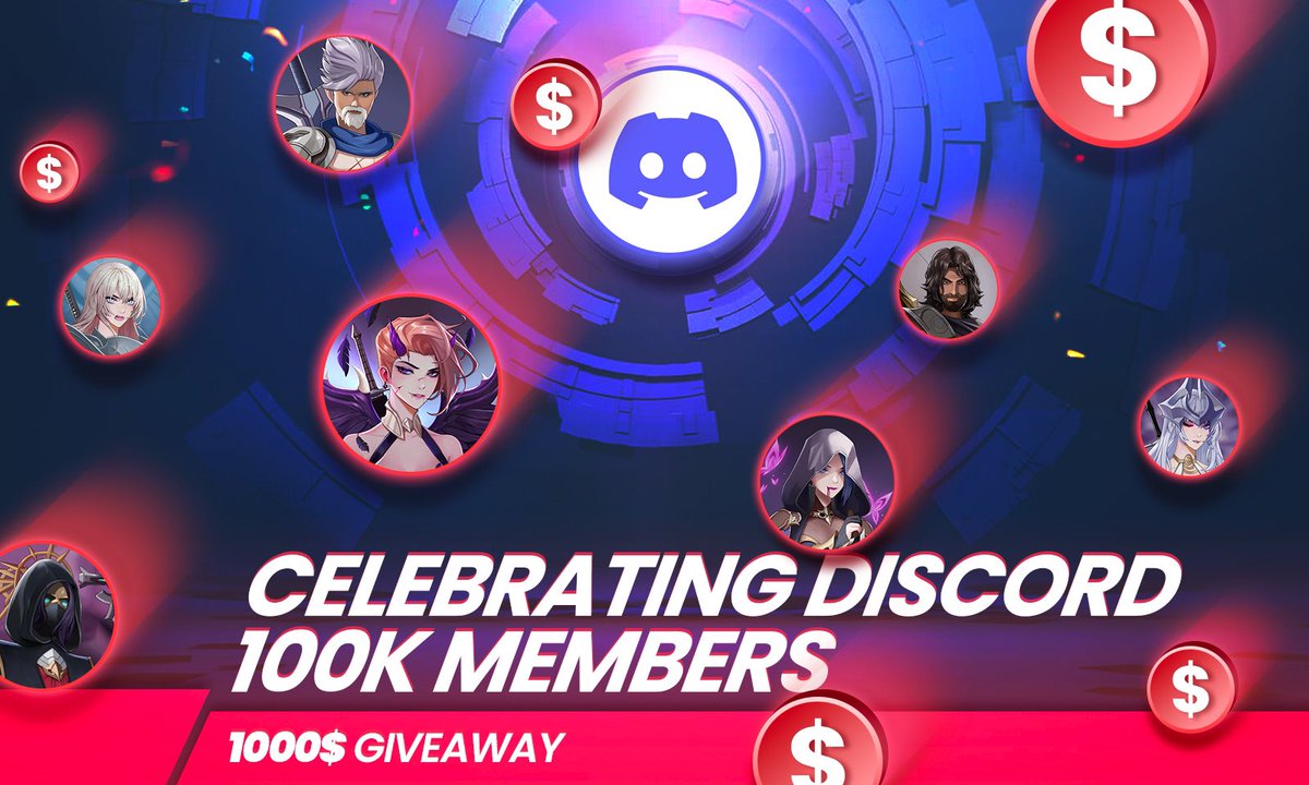 🚀Excited to have 100K Members in our Discord Community!

🎊 $1000 worth of BNX will be given away for all ur support!

💞Celebrate Together: bit.ly/3I5vt02

🫵 Playing Ranked Mode/Match Mode in #CyberChess = Eligible 

🔥Let's keep building our #BinaryX Community!