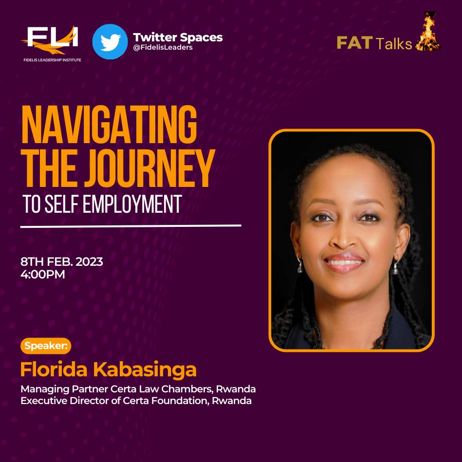 Join us tomorrow at 4pm as we hear this story of transition and new beginnings. @FidelisLeaders #fattalks