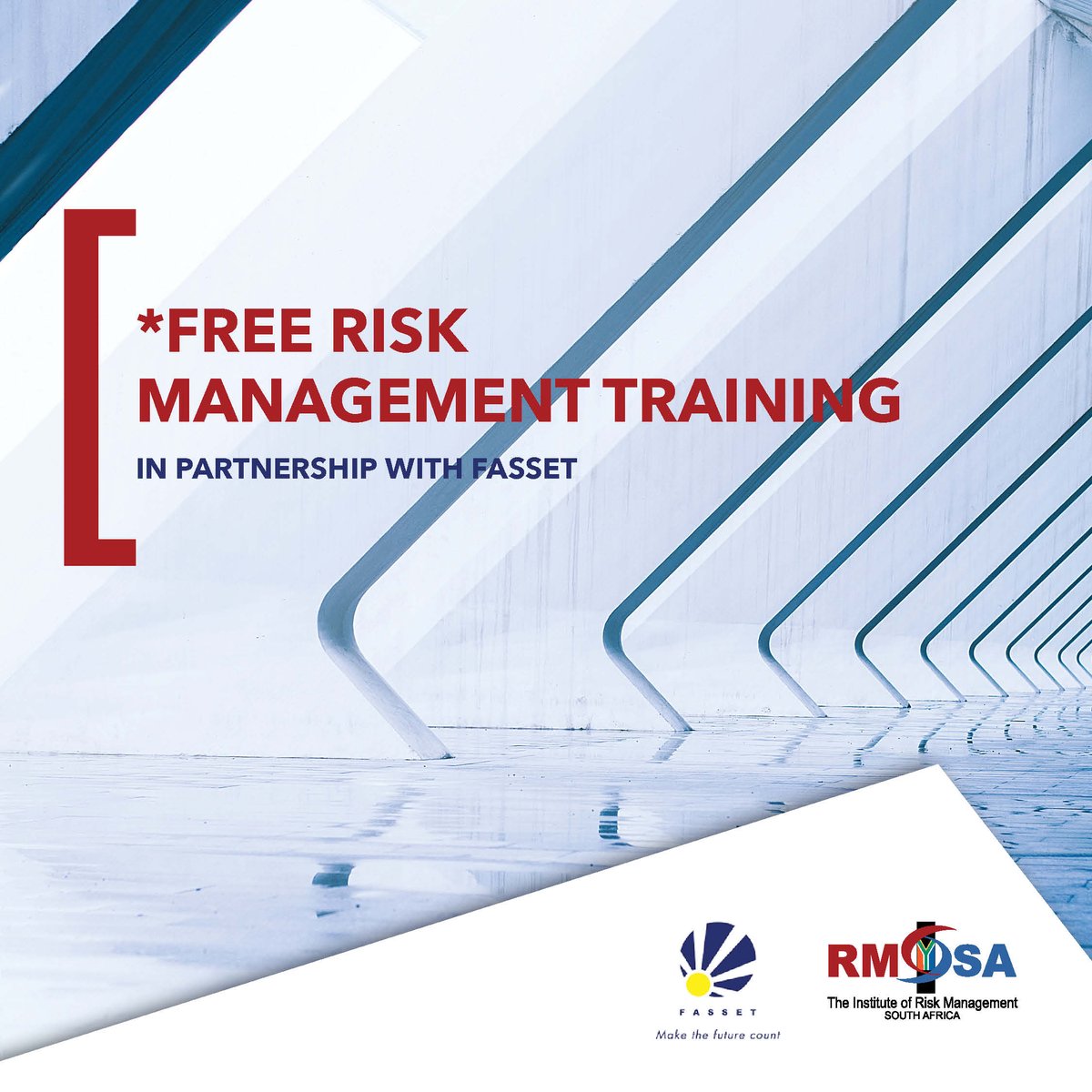 IRMSAInsight's tweet photo. IRMSA invites members to register for the @fasset_sa Lifelong Learning virtual training on Risk Management 101.
REGISTER HERE: https://t.co/amsUx9o8QB
#training #learning #accounting #finance #riskmanagement #riskmanagement101 #risk101 #upskilling #upskillyourself https://t.co/sksu2PFPus