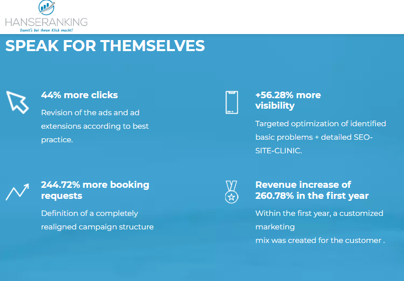 hanseranking's tweet photo. OUR CUSTOMER SUCCESSES
SPEAK FOR THEMSELVES https://t.co/XMhw4nTdwi https://t.co/fVbX2K8wJb