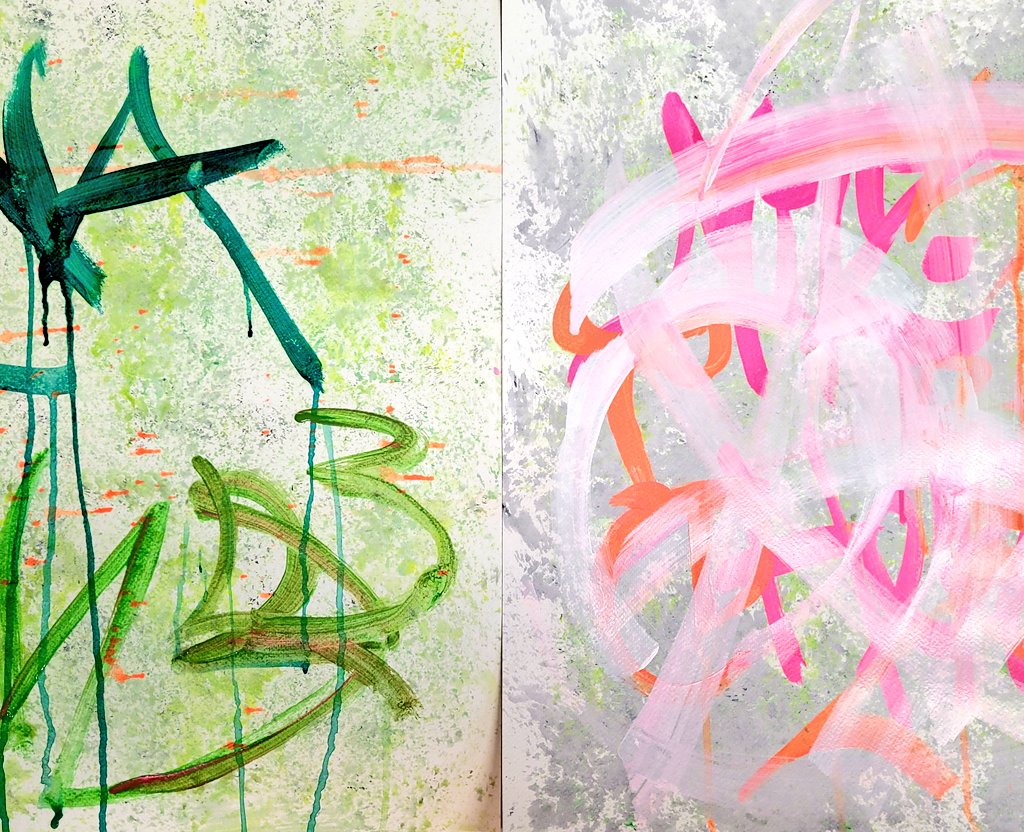 tomhcardwell's tweet image. A couple of works in progress
Acrylic on paper
Helsinki streets series

#workinprogress 
#workonpaper 
#graffiti 
#streetart 
#helsinkistreetart