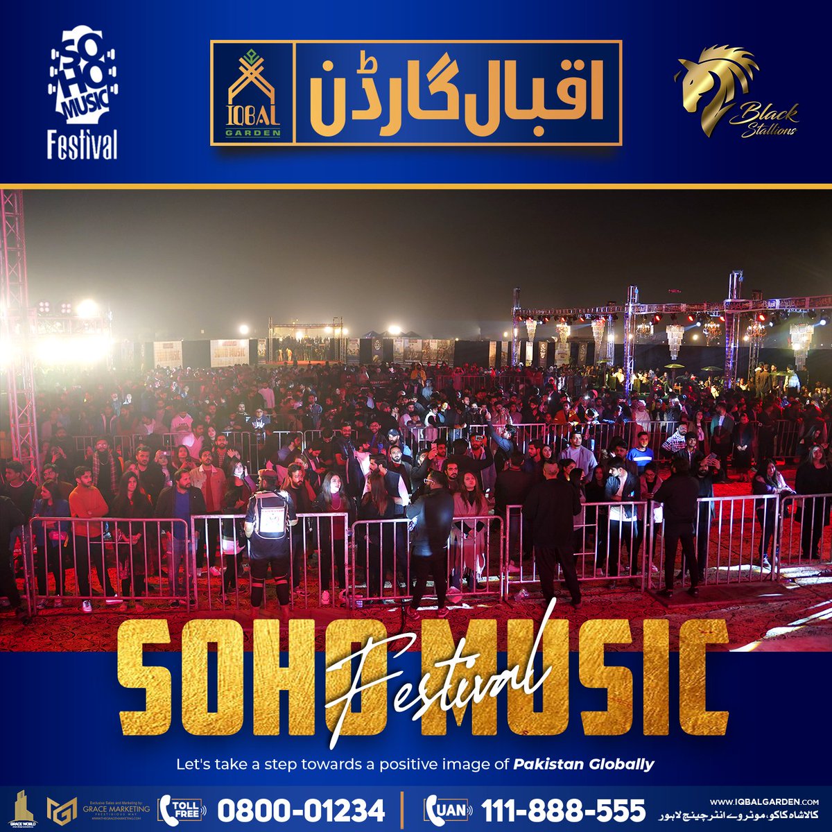 IqbalGarden's tweet photo. Here are some glimpse of SOHO Music Festival 2023 at Iqbal Garden Kala Shah Kaku Lahore.
We are very grateful to all of you for making this event Wonderful.
#IqbalGarden #ForYou #FYP #Event #Music  #Harnoor #everyone #ShaziaManzoor #DJDips #JuggyD #BhaluRapper #Tiktokxsohomusic https://t.co/Tkjh3Dq55x