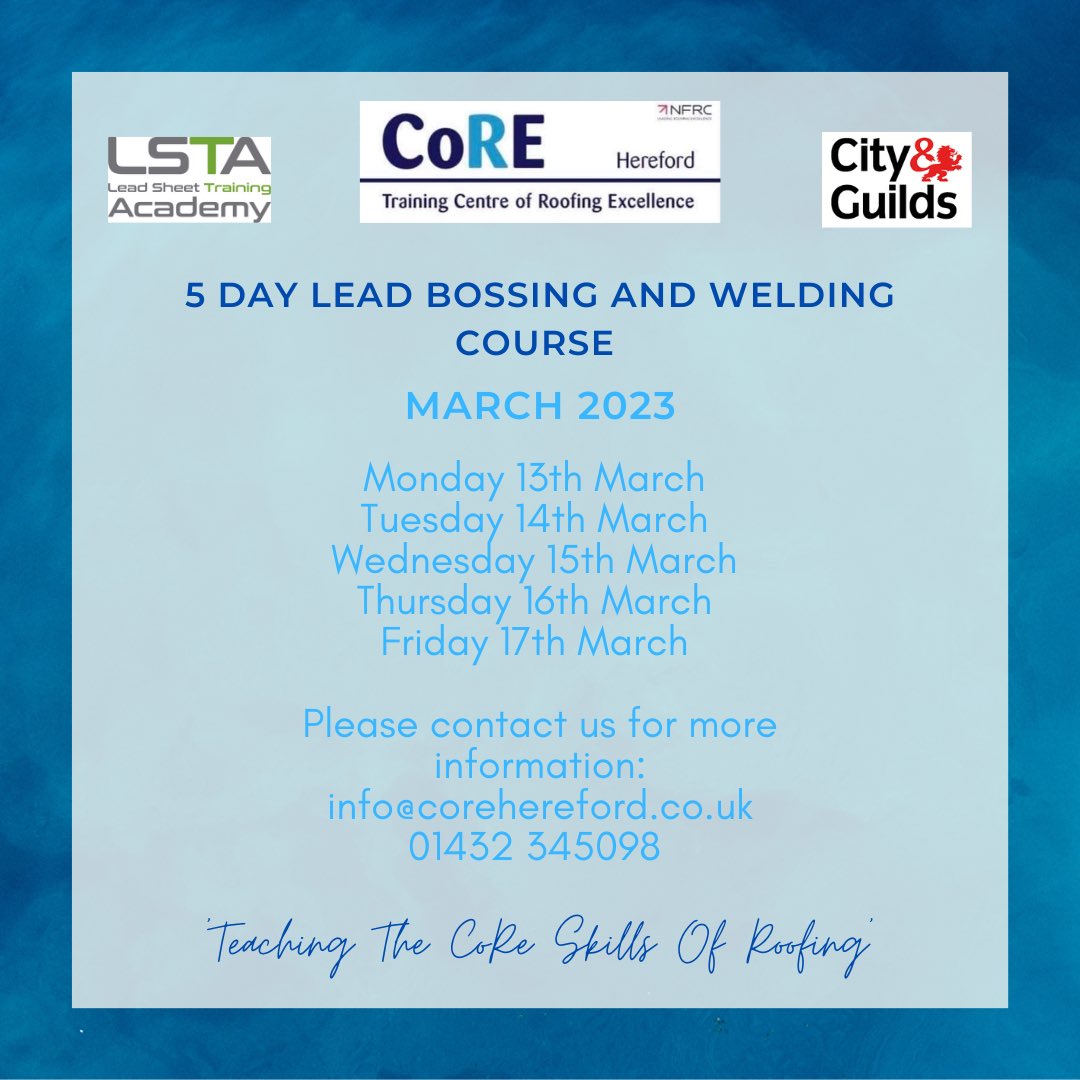 Centre Of Roofing Excellence Hereford tweet media