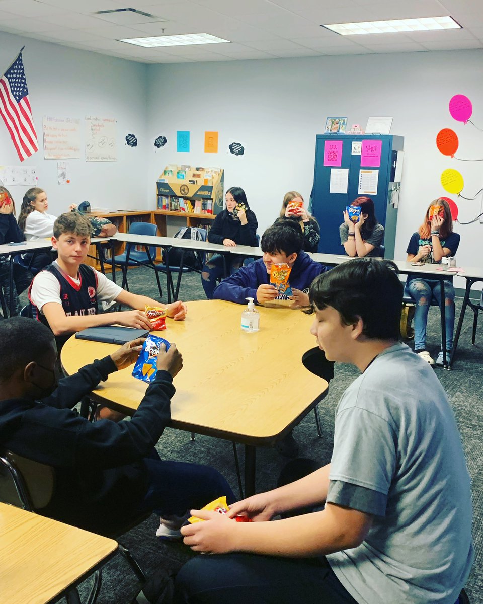 Mrs. Cronk was on the hunt this morning to give a treat to a class that had all students in class on time. Congratulations to Mrs. Fisch’s class- our first winners! Stay tuned- the hunt will continue…