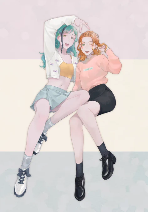 これは趣味で描いた女体化のとくん 