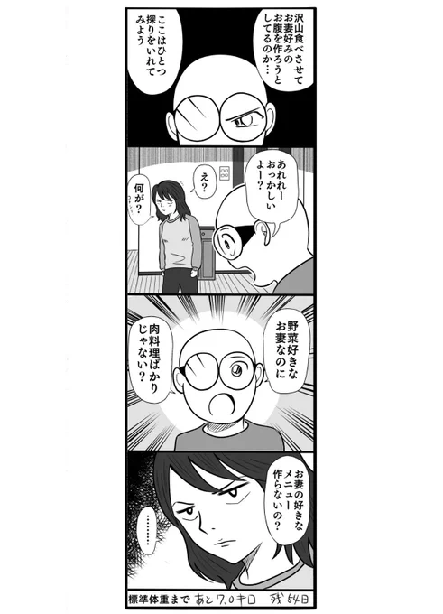 100日後なら痩せられると思っていた男の話  6/6 