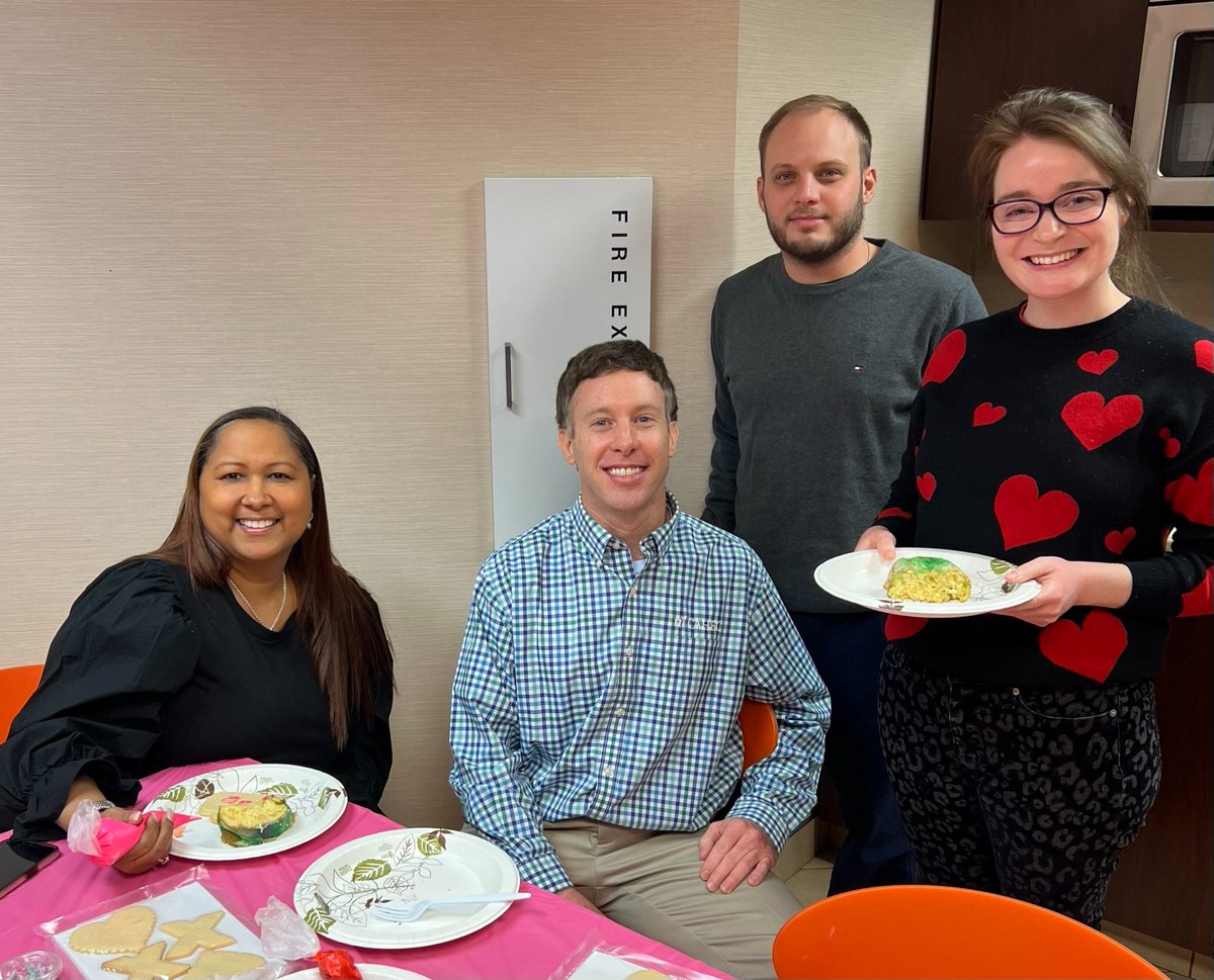 CAHEC_Raleigh's tweet photo. Yesterday was a fun day at the CAHEC office! A gumbo cookoff, Valentine's Day cookie decorating, AND another surprise we'll share later in the week. #lovewhereyouwork #CAHEC https://t.co/S3ylBYoQKE