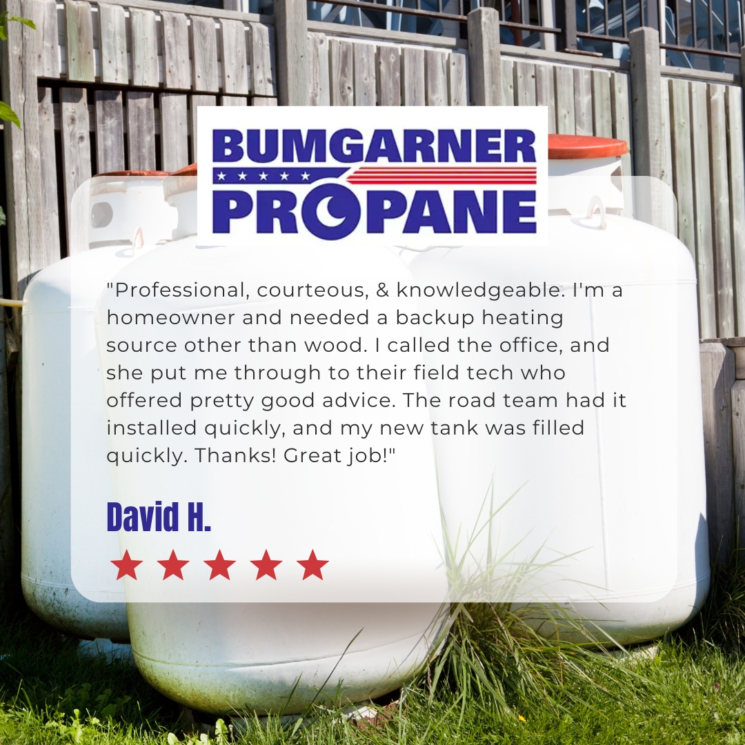BmgrnrPropane's tweet photo. We are known for our professionalism and superior customer service. Thank you for the amazing review, David! We look forward to working with you again. #customerreviews #5starreview https://t.co/QBVVy0m9gB