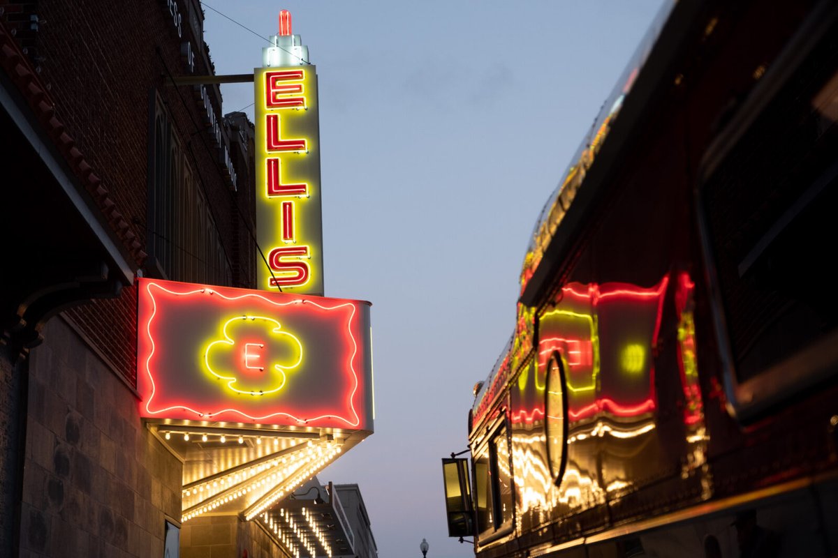 gardenandgun's tweet photo. Marty Stuart reopens Ellis Theater, the first wing of his Congress of Country Music, as a way to revitalize his hometown. Learn more about his mission to bring country music home: https://t.co/QPfgnM38Al https://t.co/VpaMue0rl9