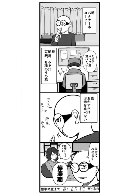 100日後なら痩せられると思っていた男の話  3/6 